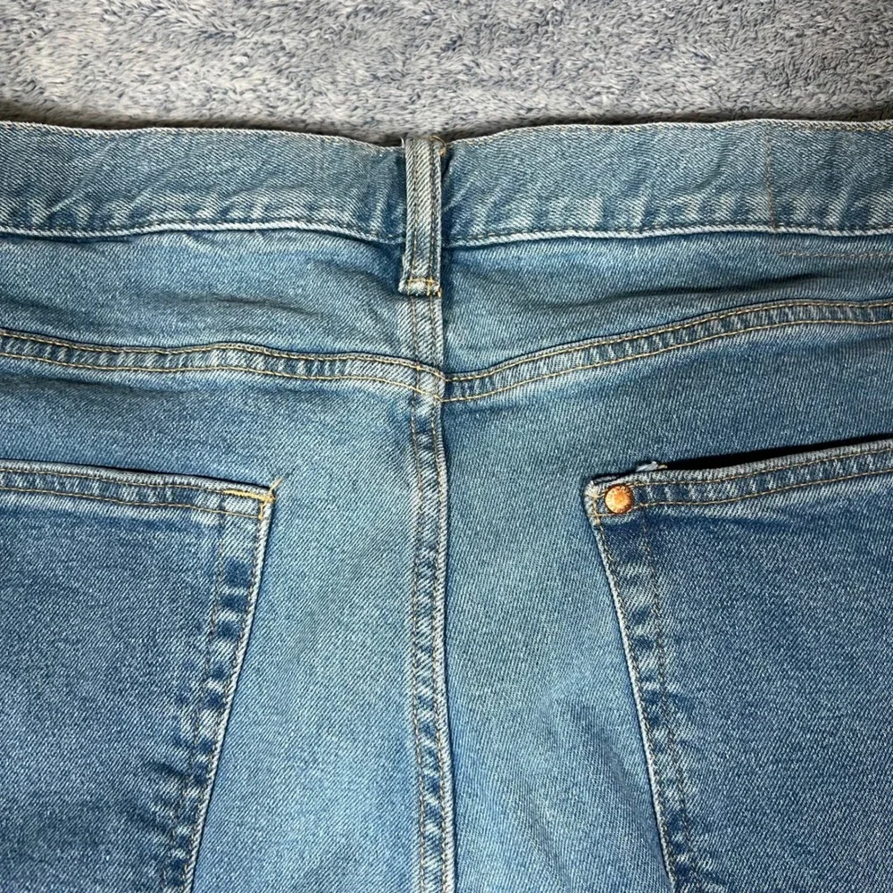 H&M Slim Fit Jeans Mens 34x32(30) Light Wash Blue Denim Stretch Pants 1024256 7